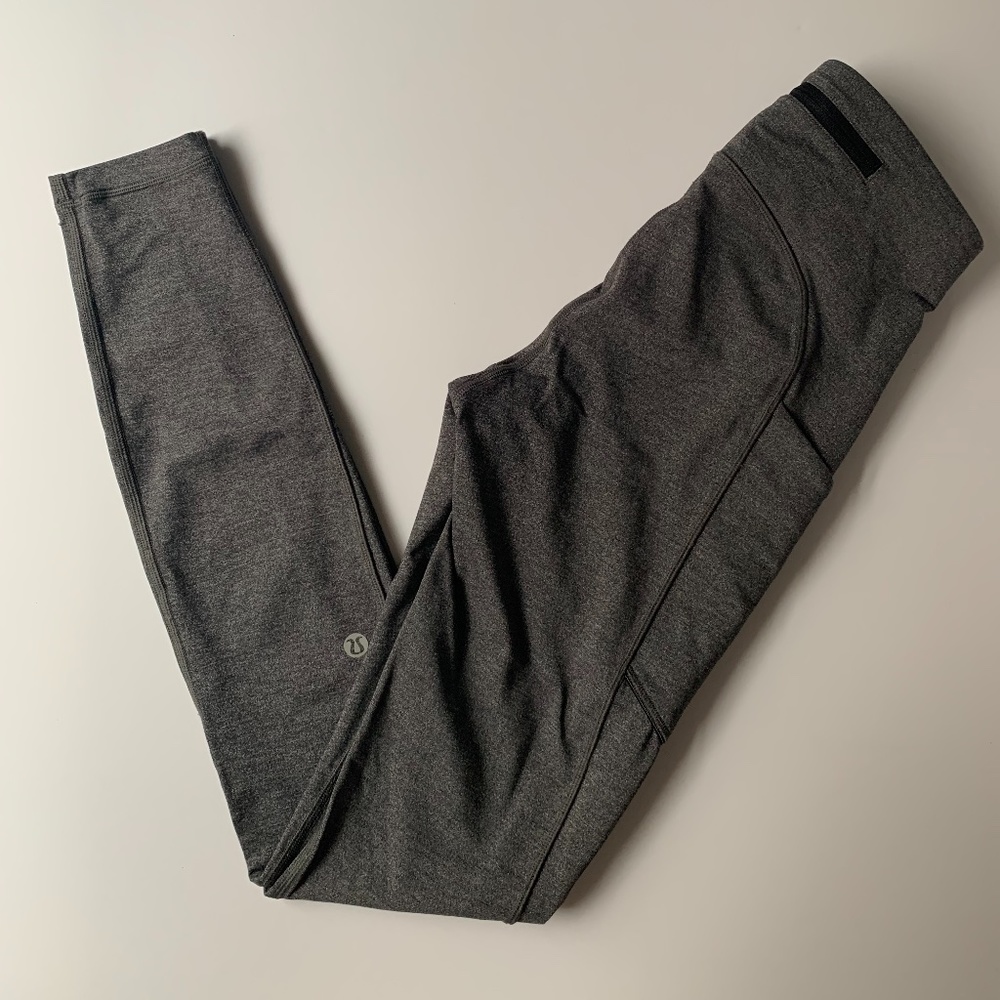 Lululemon Athletica Grey Speed Up Tight *28